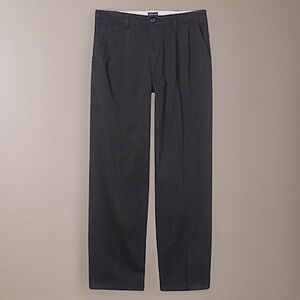 DOCKERS • Black Flex Comfort Waistband Relaxed Fit Signature Khaki Pants